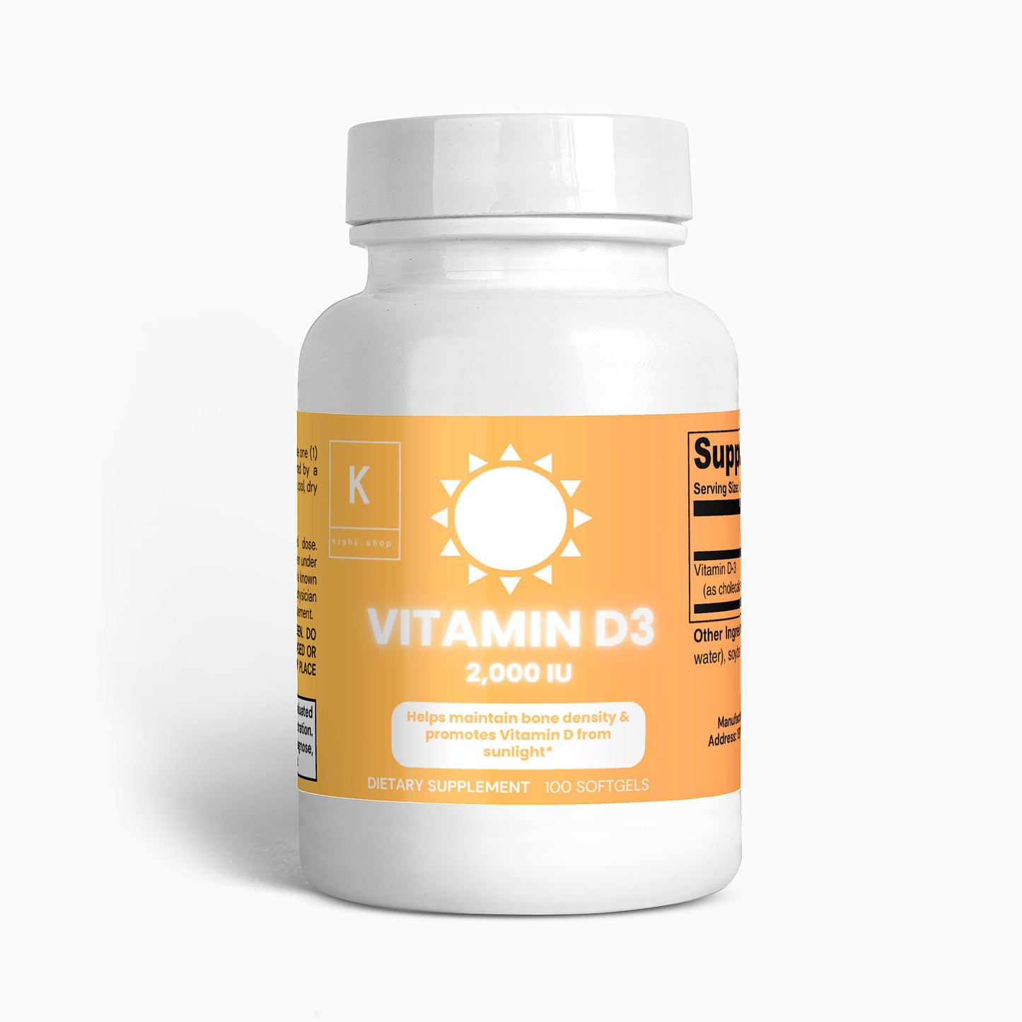 Vitamin D3 2,000 IU