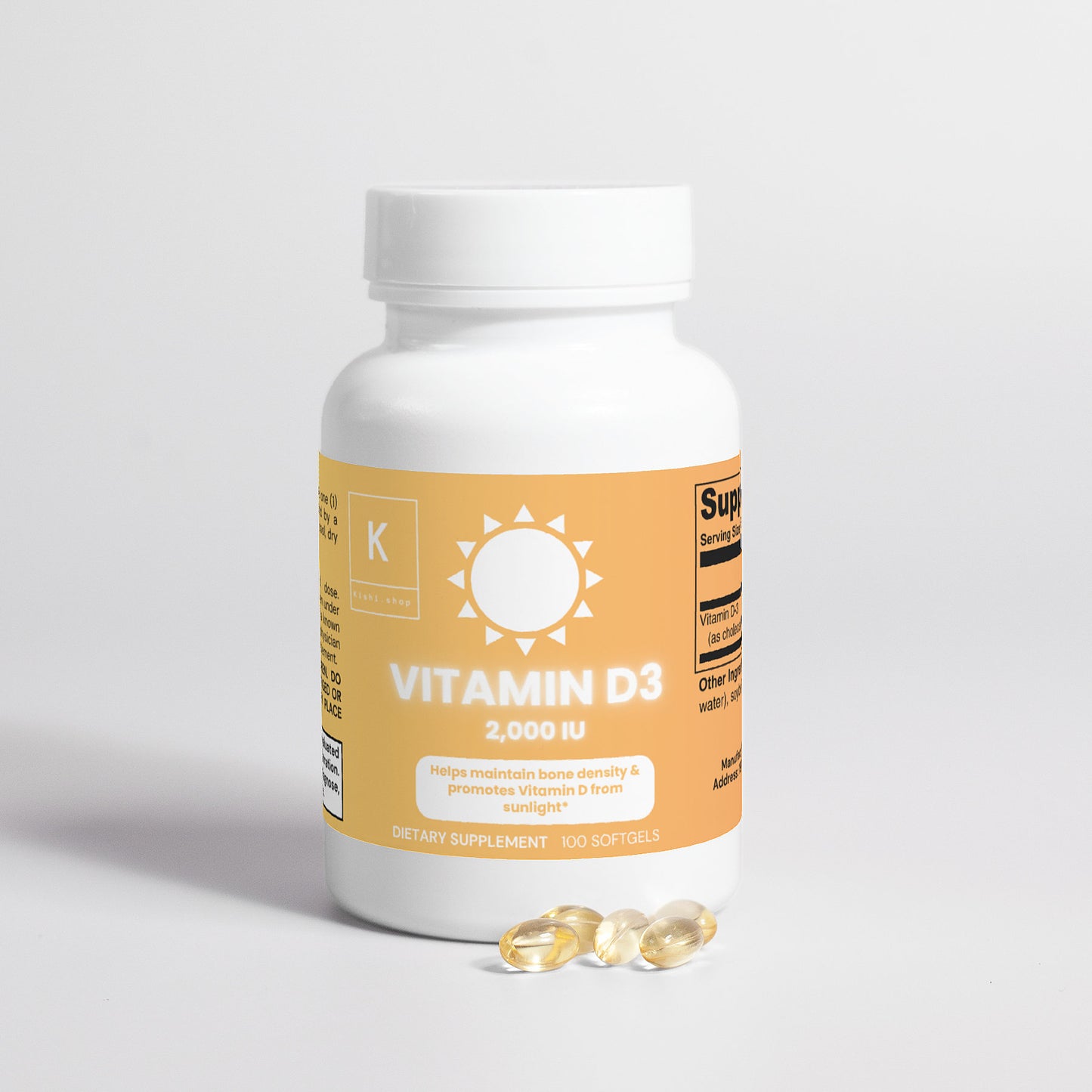 Vitamin D3 2,000 IU